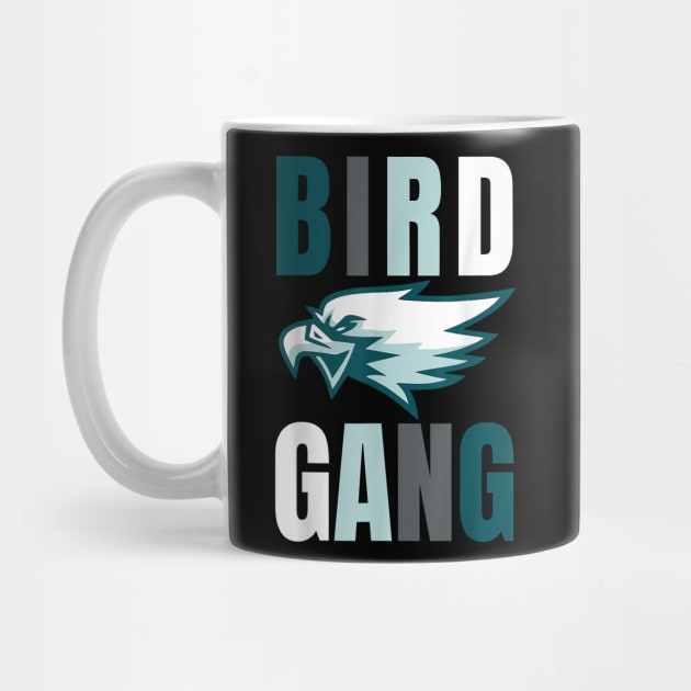 Eagle Bird Gang Philadelphia Funny by Baswan D'apparel Ish